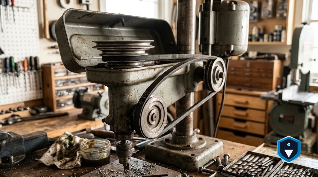 Is the 33-Inch Belt Dayton Drill Press 5/16-Inch Wide Right for Your Shop?